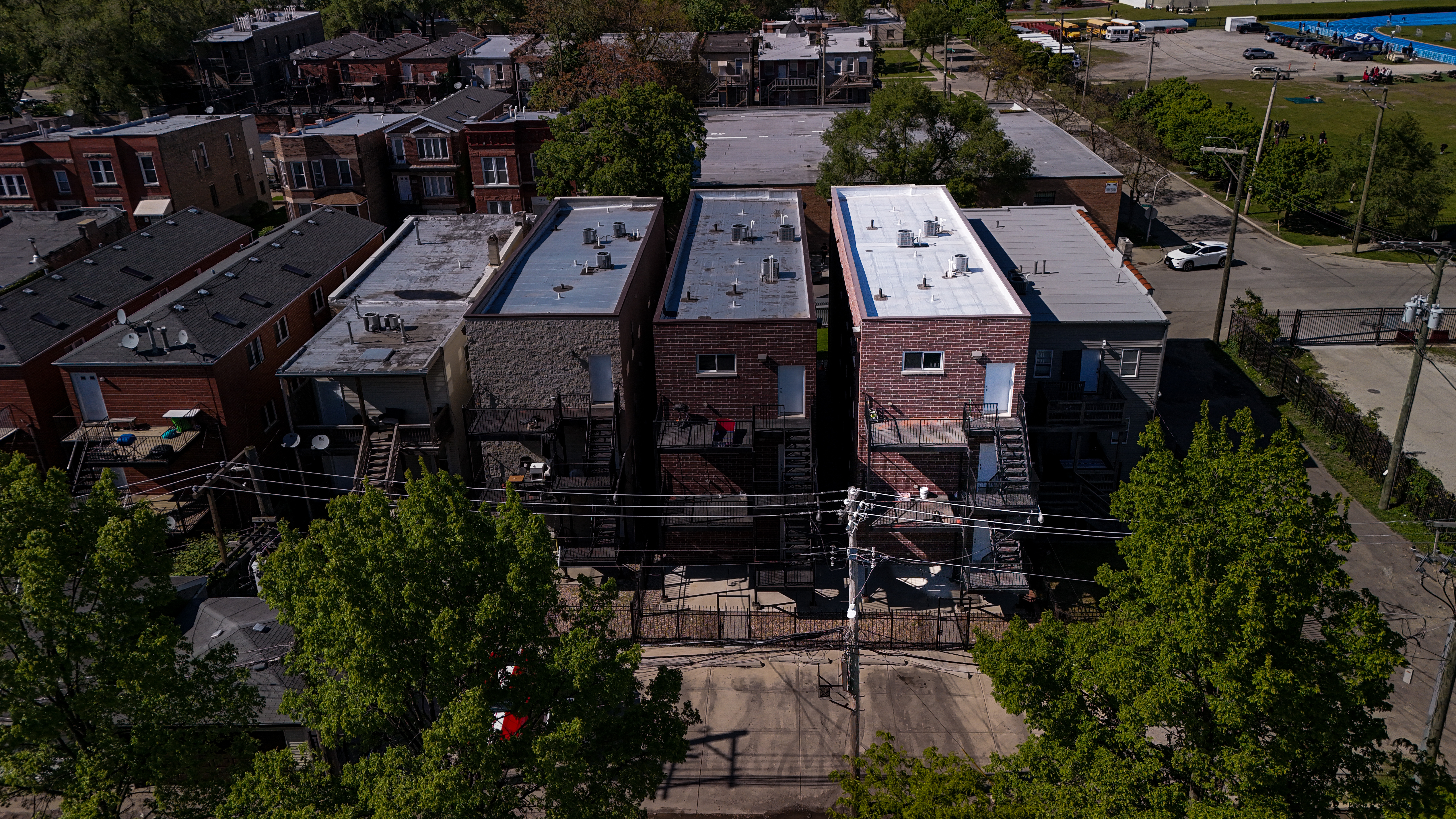 Polk buildings, Chicago — view 5