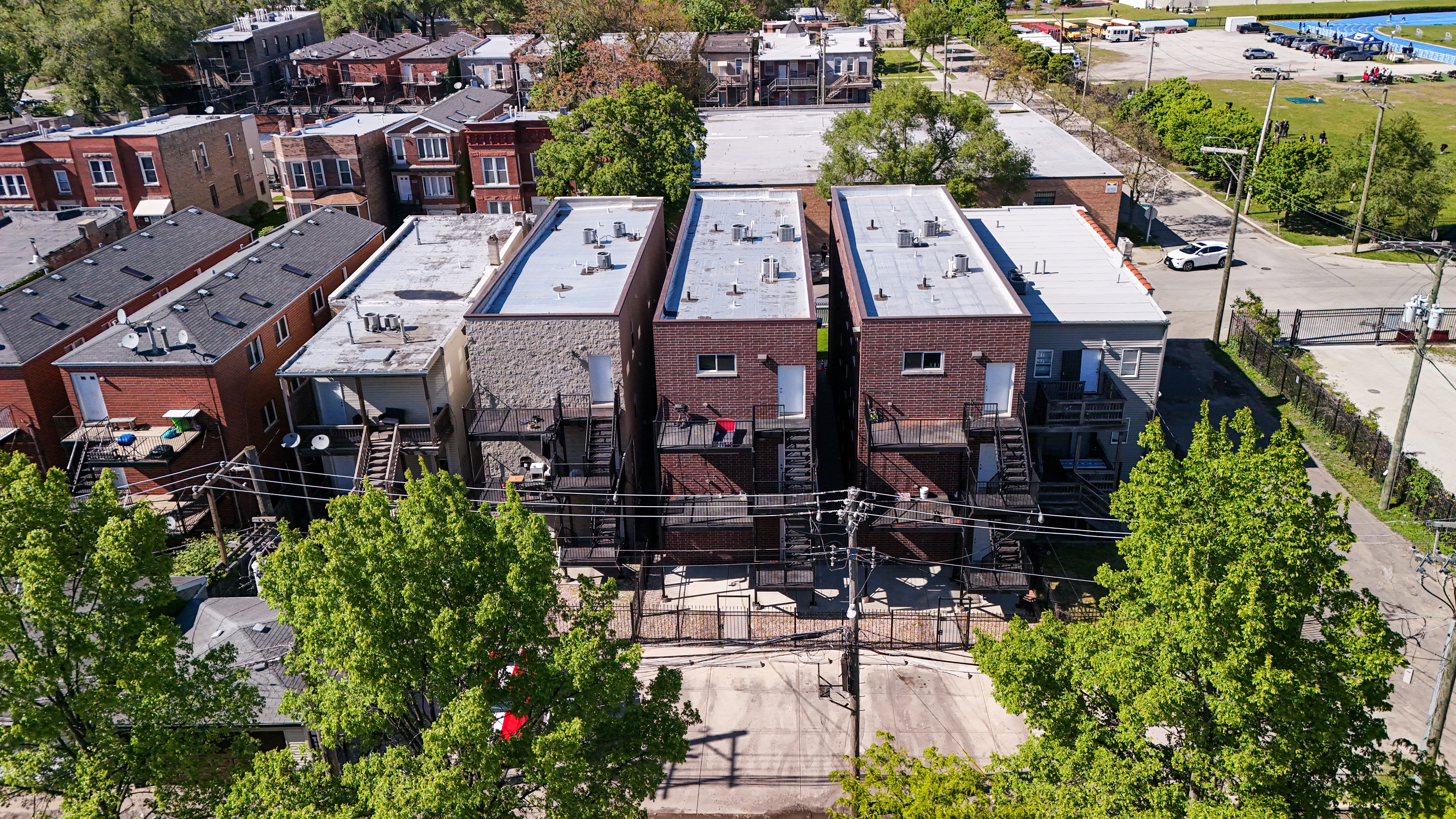 Polk buildings, Chicago — view 2
